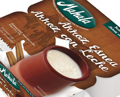 Diseño packaging arroz con leche